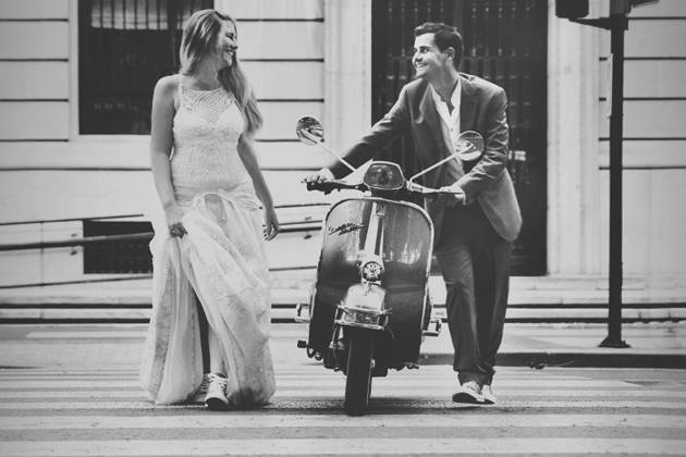 Reportaje de boda estilo urban