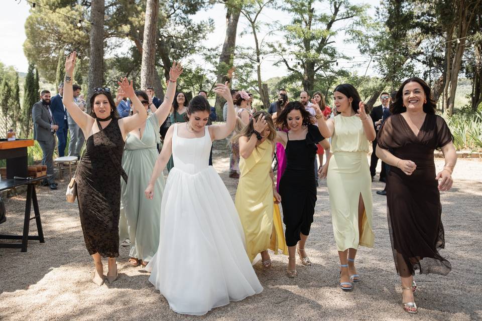 Cóctel de bodas, Sara y Juan