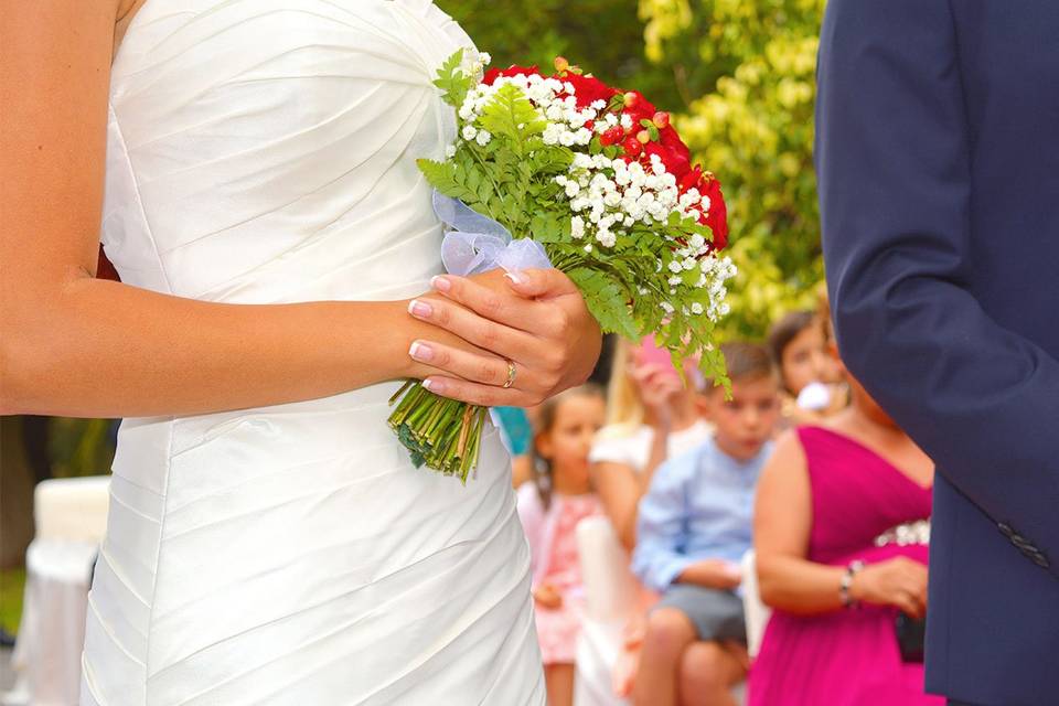 Arreglo floral de boda