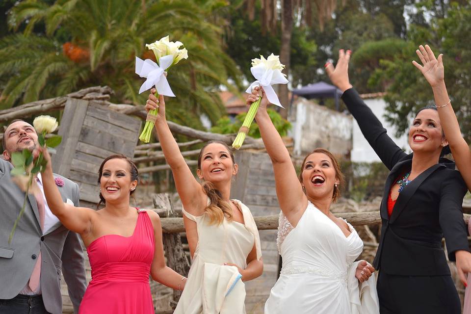 Celebración de la boda