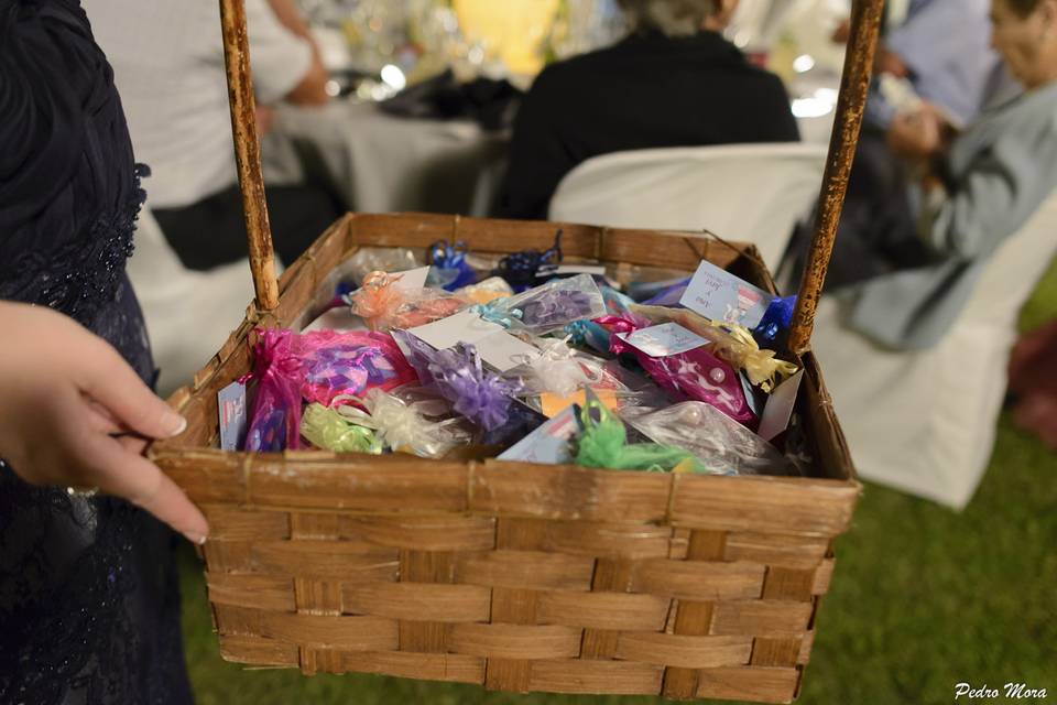 Detalles de la boda