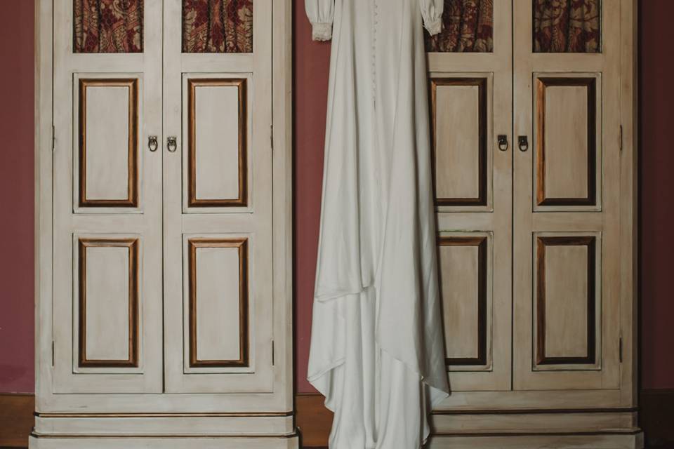 Vestido y zapatos