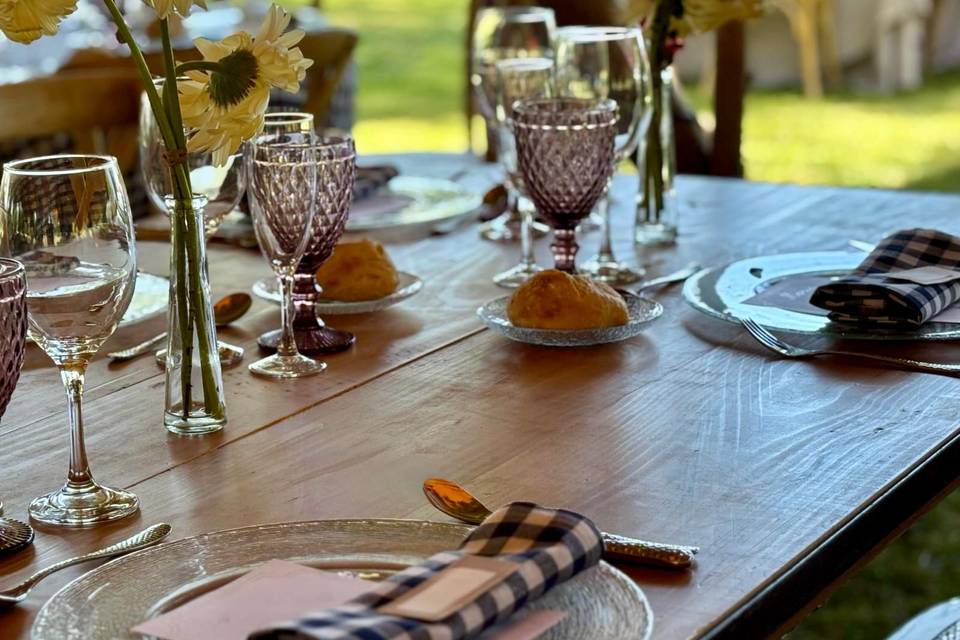 Mesas de boda