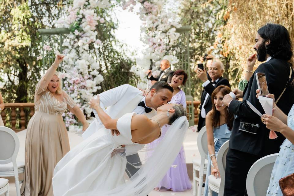 You may kiss the bride