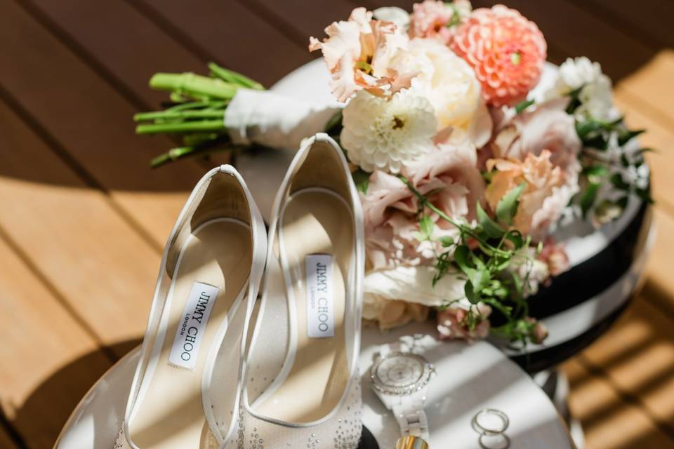 Los detalles de la novia