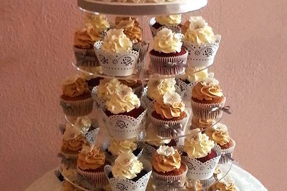 Torre cupcakes