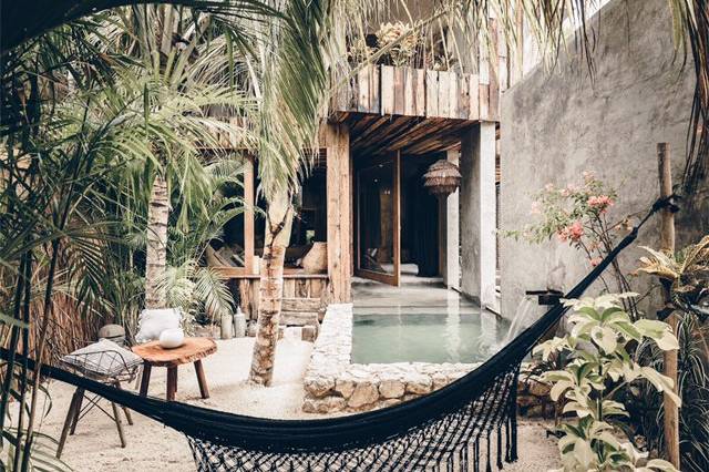 Boho chic hoteles