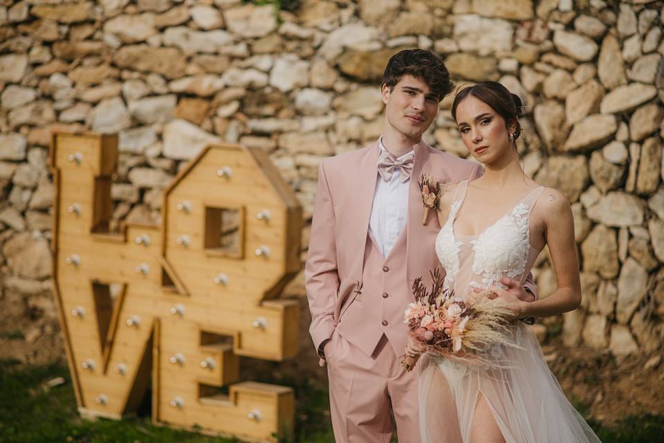 Románticos muros de piedra