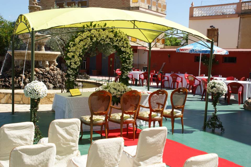 Terraza para eventos