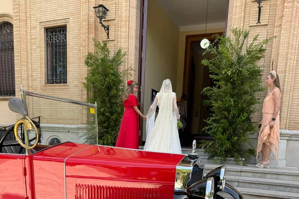 Listas para el altar
