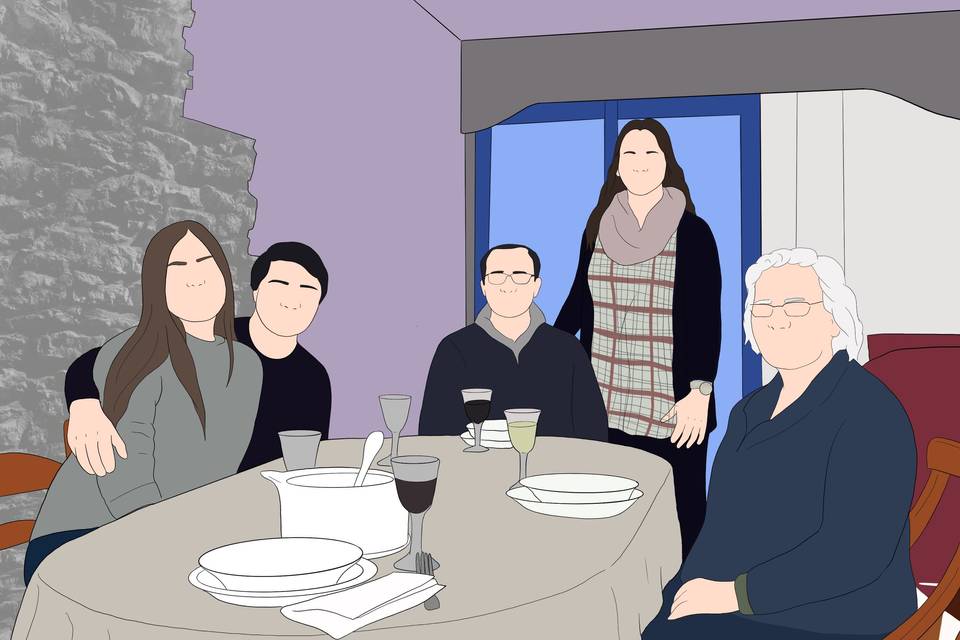 Ilustración detallada