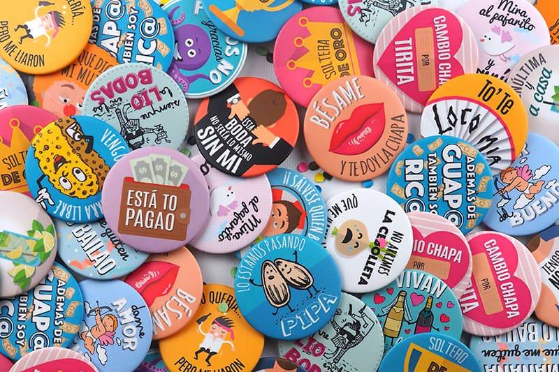 Chapas frases divertidas