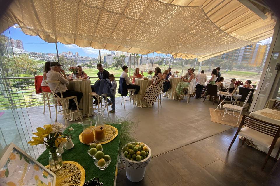Boda terraza