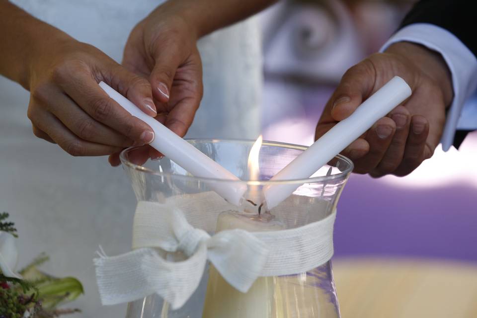 Ceremonia de las velas