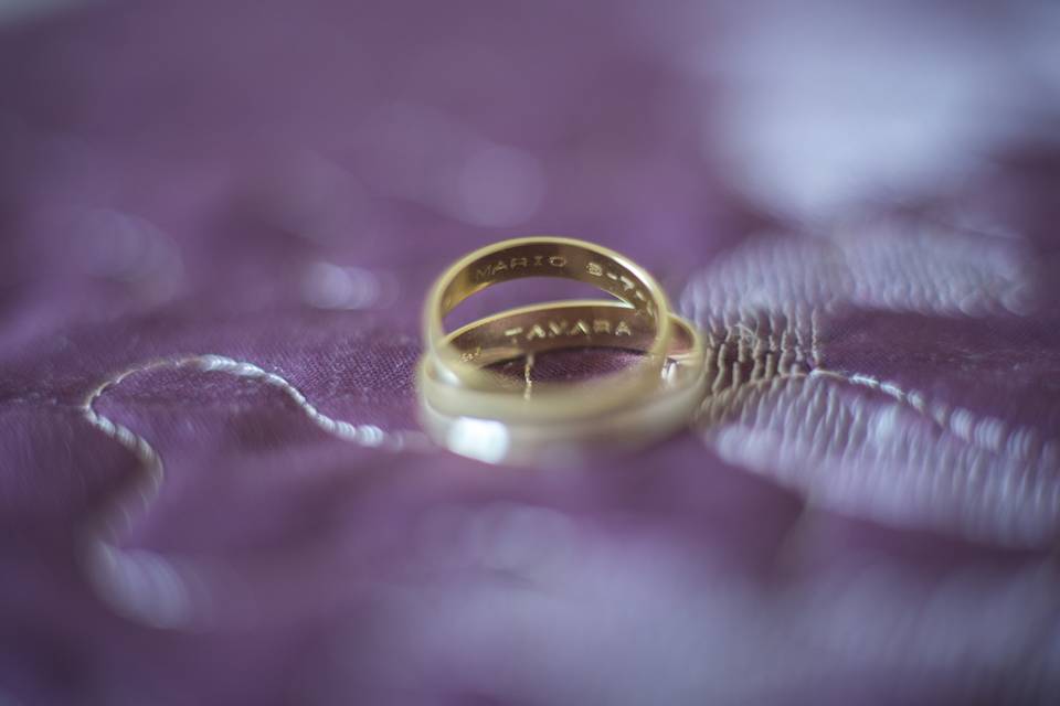 Macro detalles de una boda