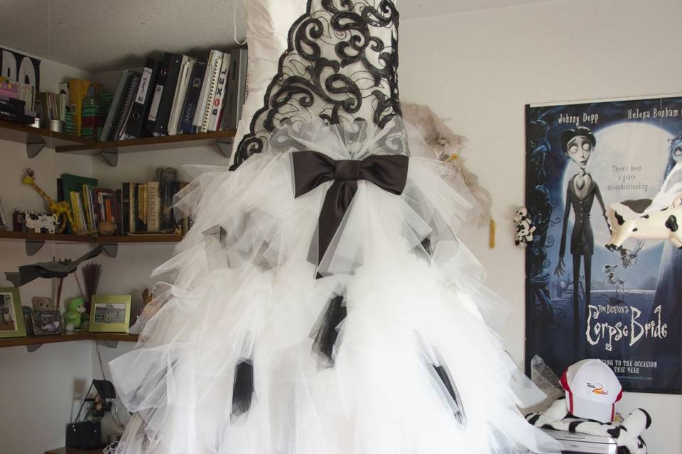 El vestido de  la novia