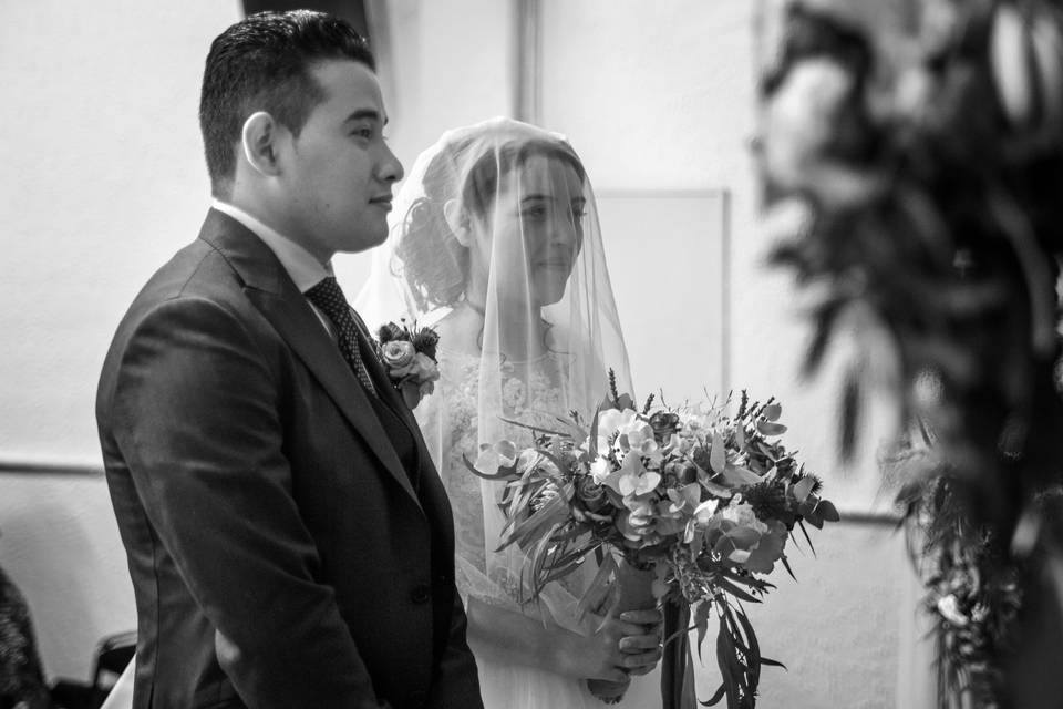 Boda de Rosa y Óscar