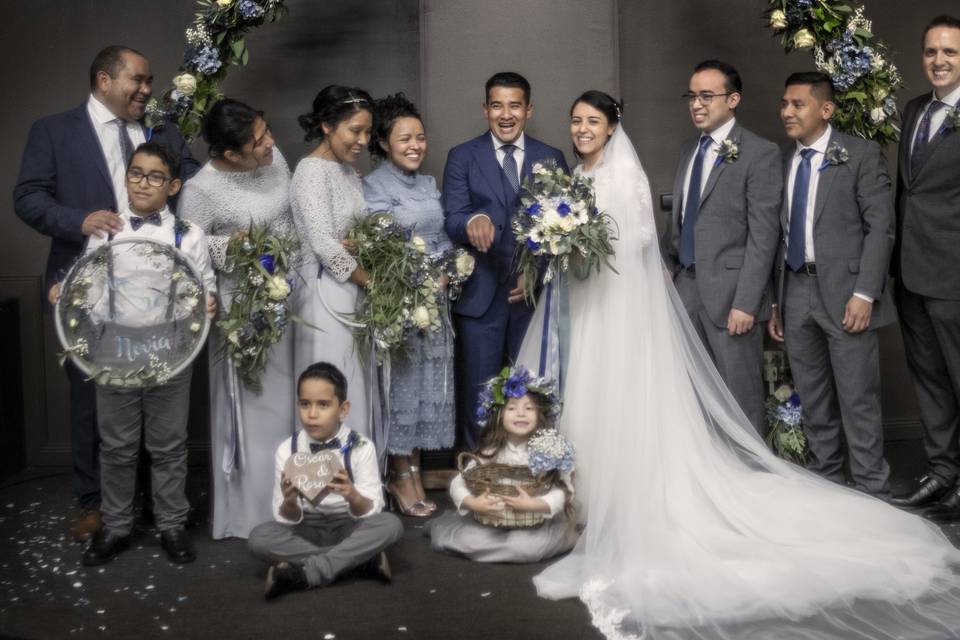 Boda de Rosa y Óscar