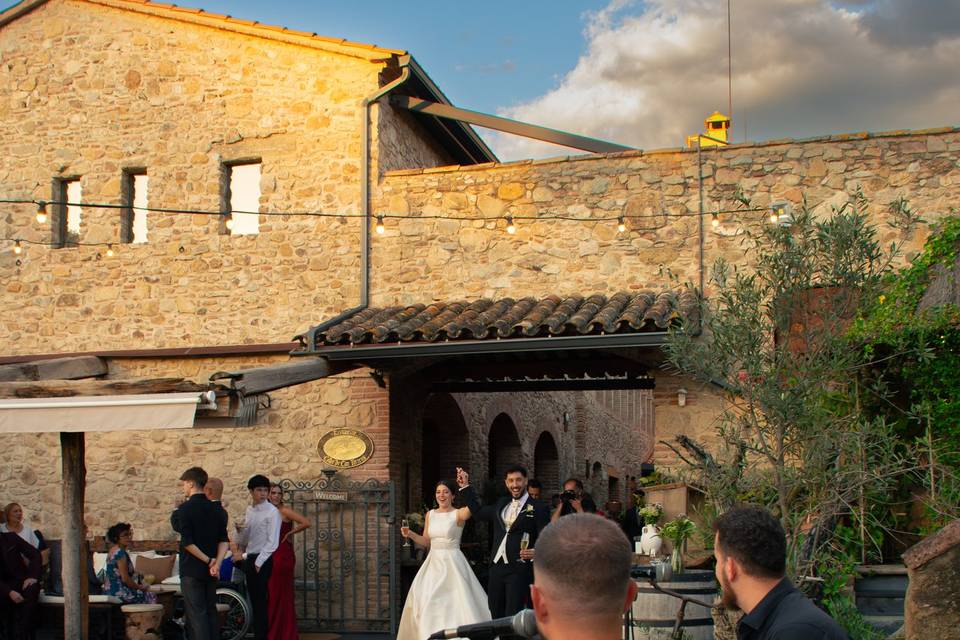 La entrada