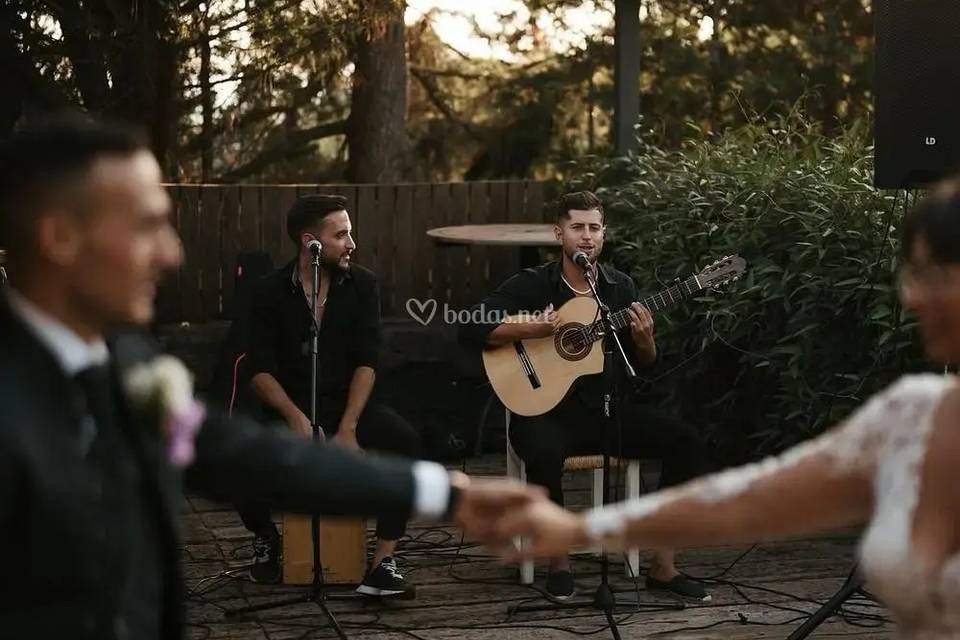 Músicos y novios