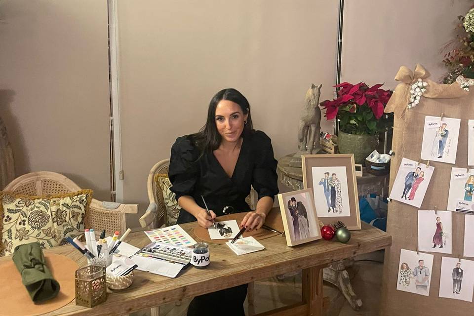 Live art ByPonce Arte en Vivo