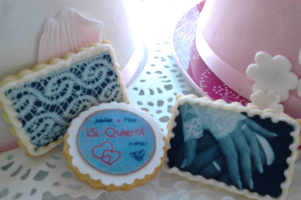 Galletas de boda