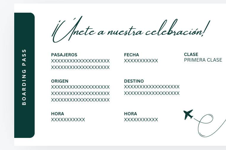 Diseño de invitaciones