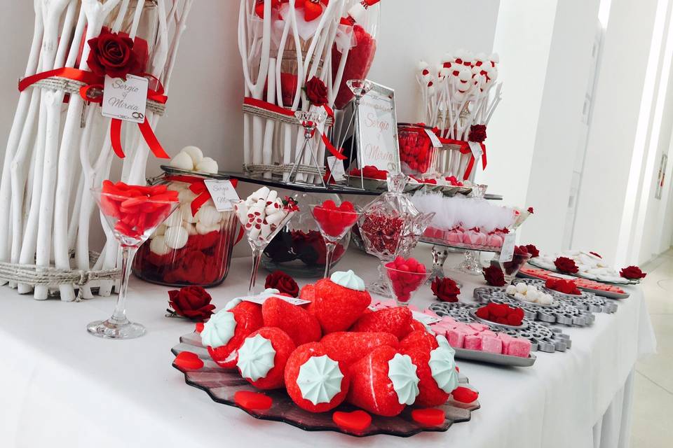 Andrea's, Candybar y Eventos