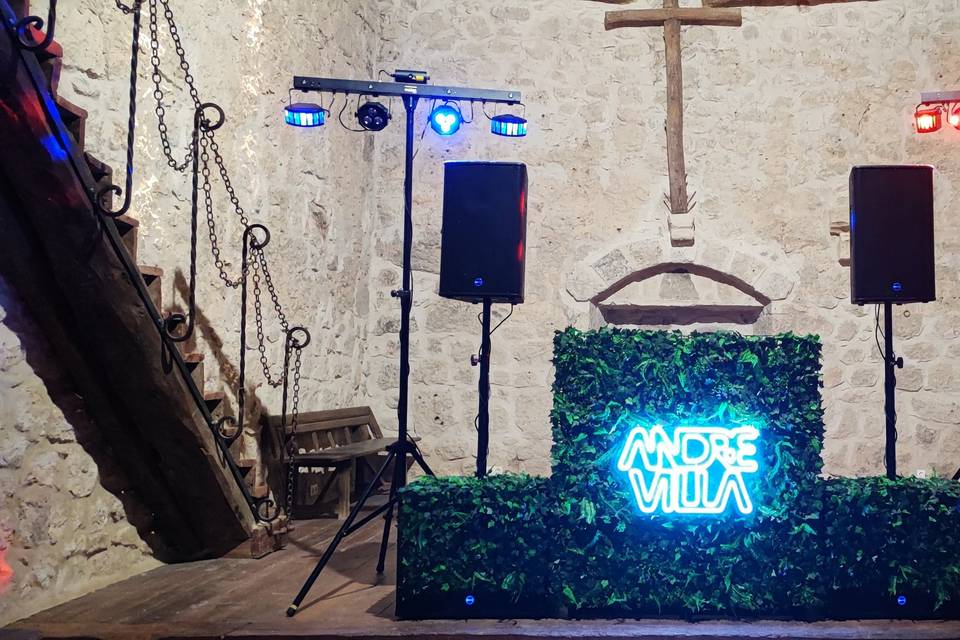 Montaje para bodas y eventos