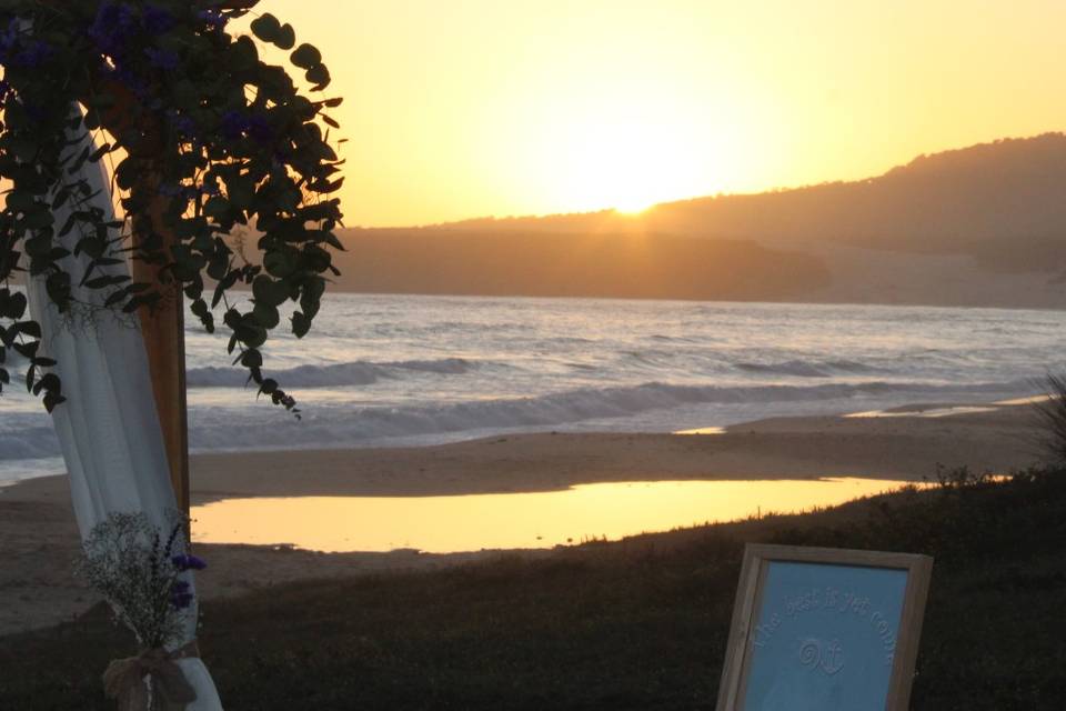 Atardecer en Bolonia