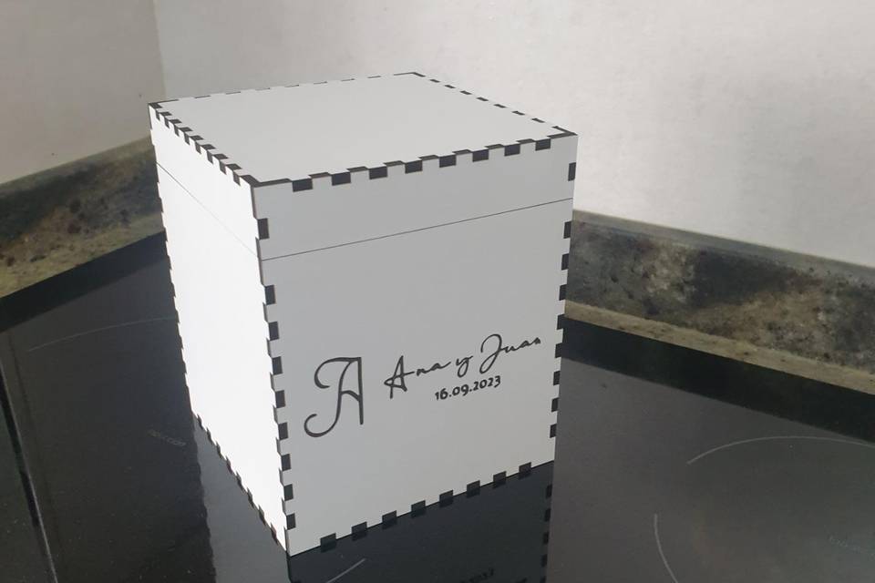 Caja entrega regalo boda