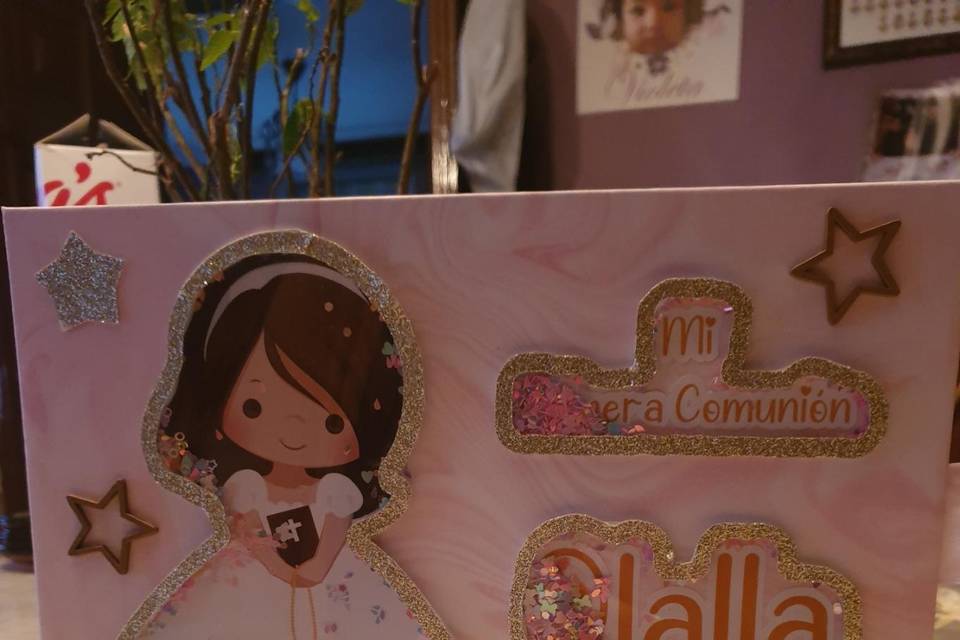 Álbum comunión scrapbooking