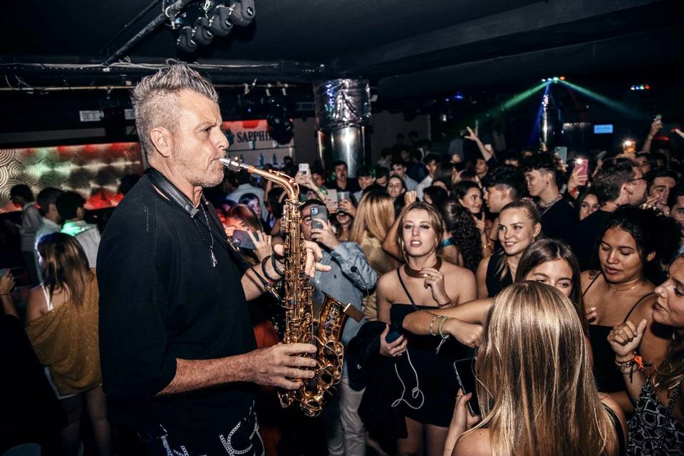 Saxofonista para eventos