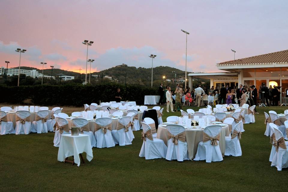 Boda en el jardín