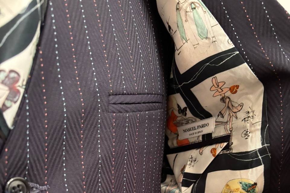 Traje medida Dali Scabal III