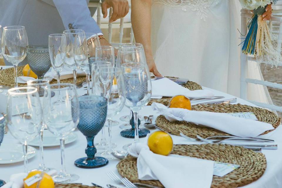 Boda inspirada en capri