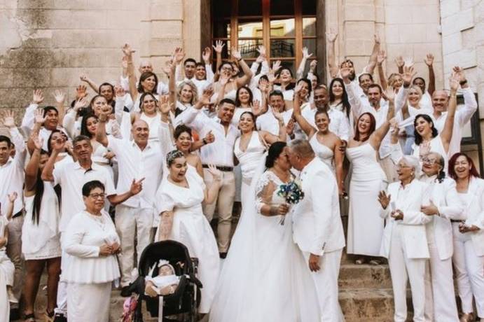 ¿Boda blanca? ¡Hecho!