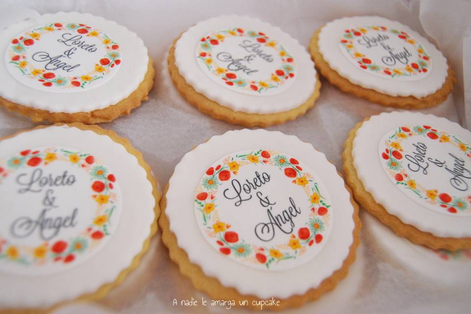 Galletas de boda