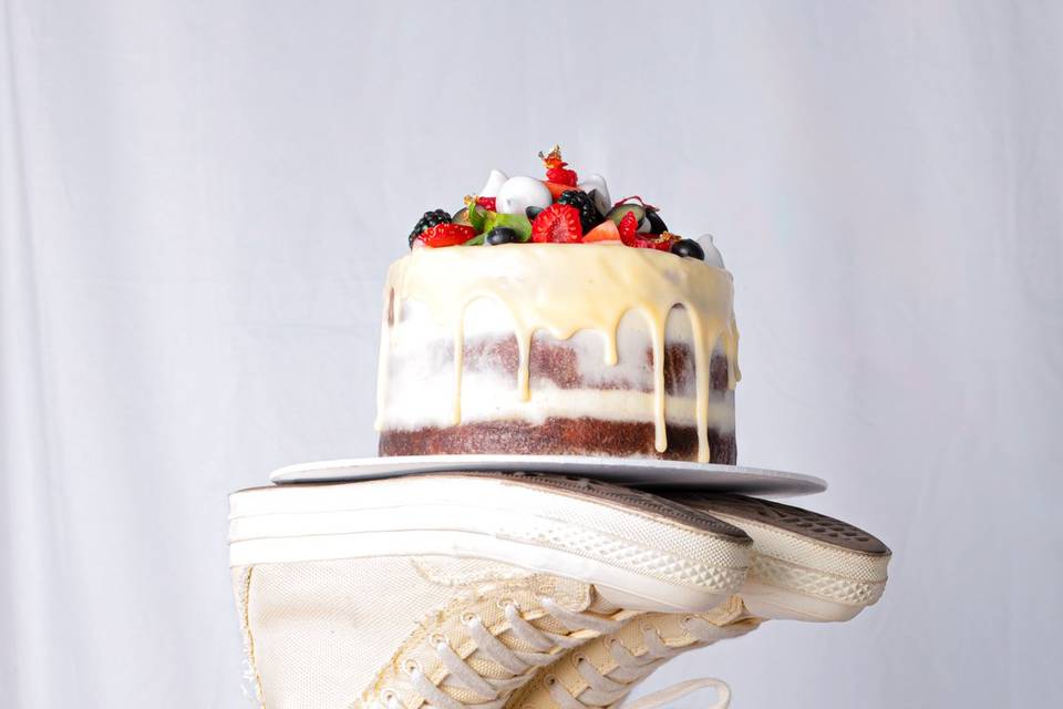 Tarta desnuda