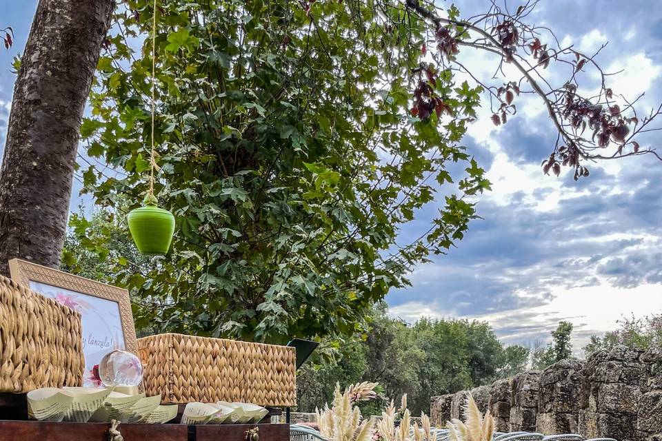 Celebraciones en el jardín