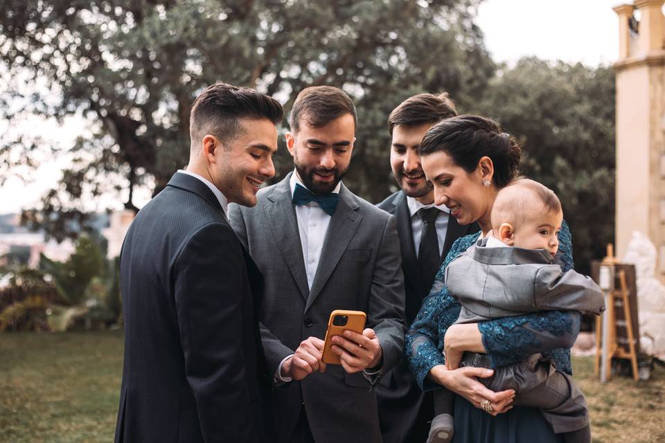 Momentos de una boda