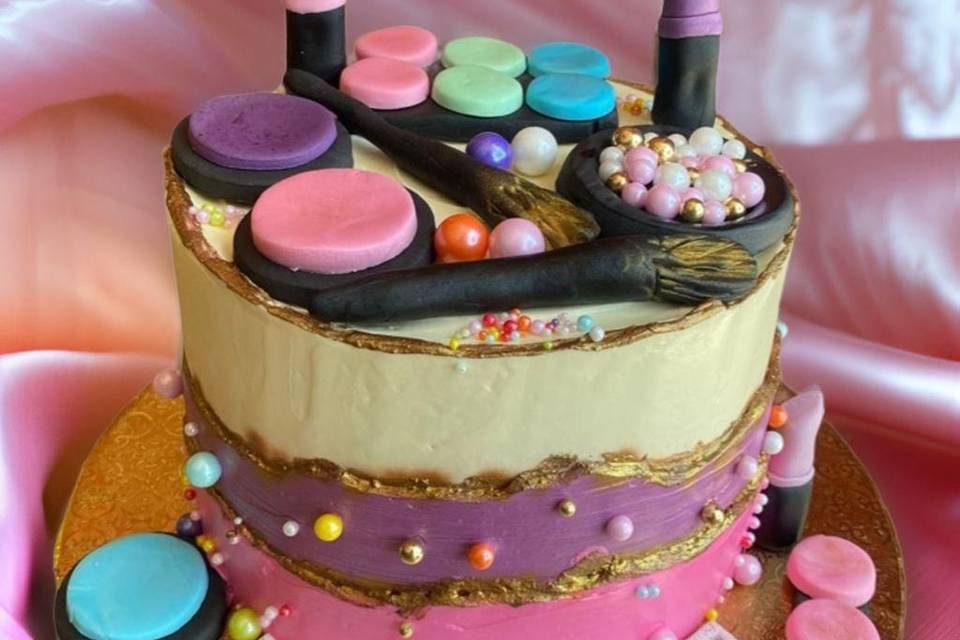 Pastel de colores