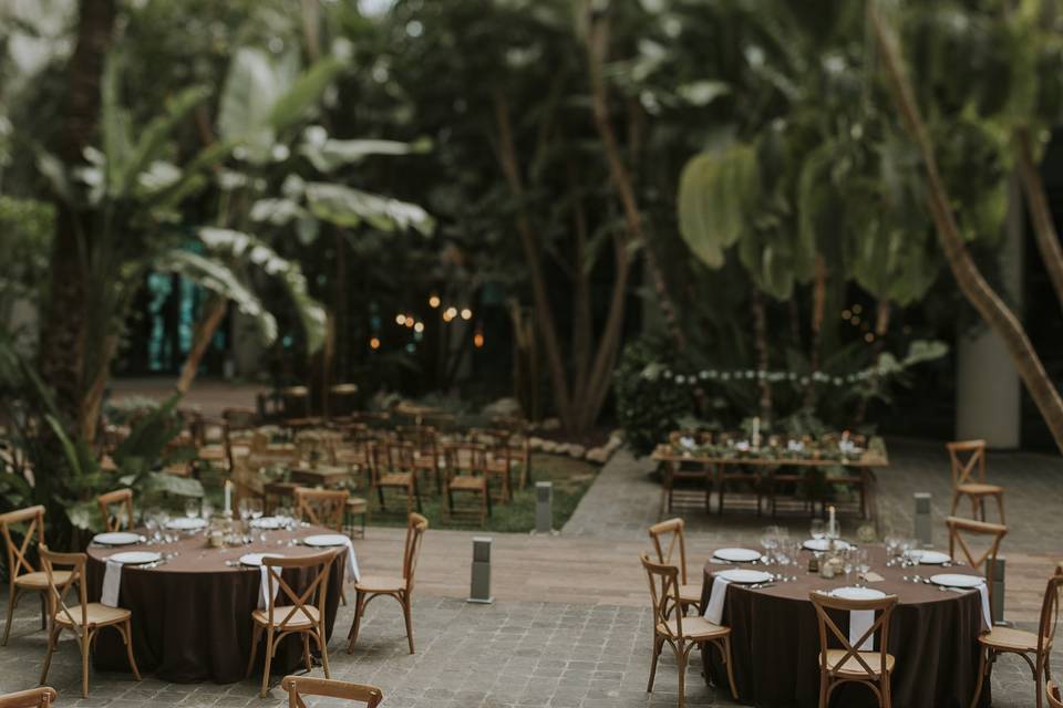 Jardines privados para bodas
