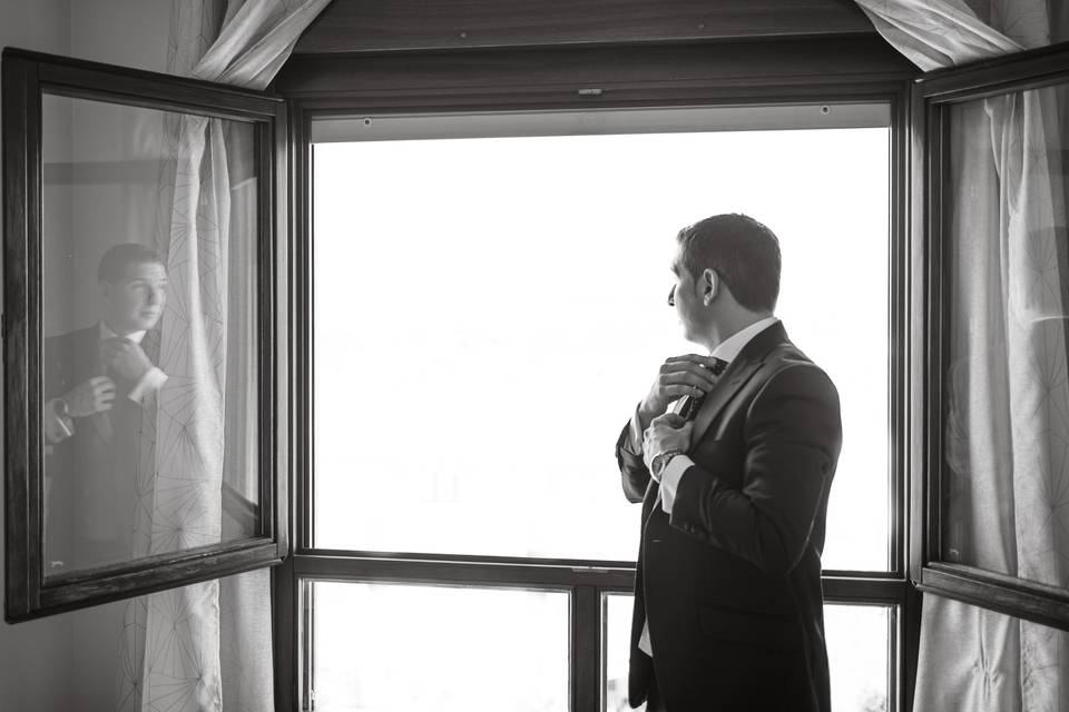 Fotografía en blanco y negro