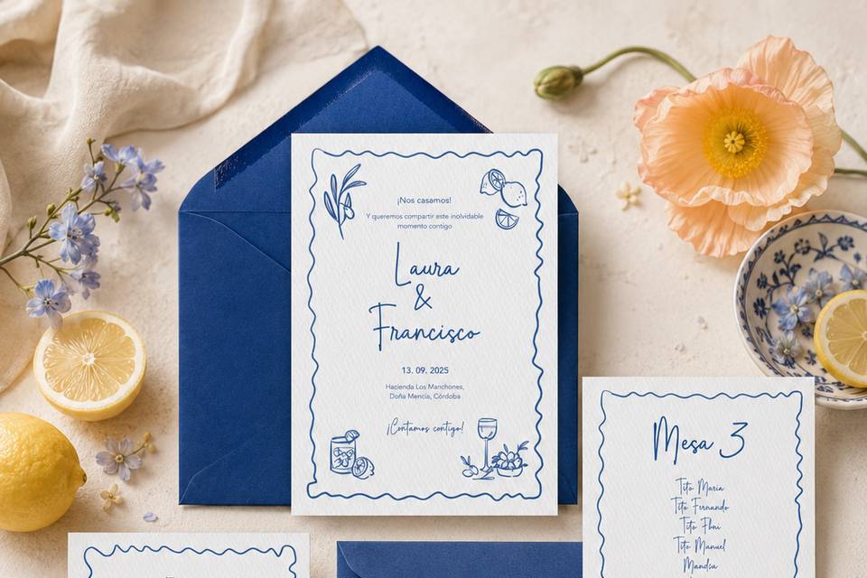 Papelería de boda