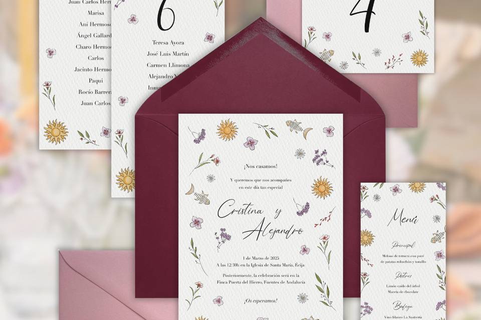 Papelería de bodas