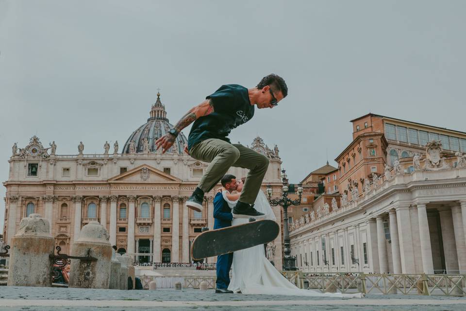 Boda en Vaticano -Roma