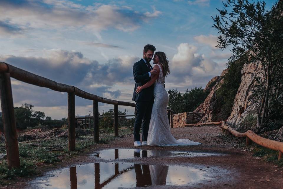 Reflejo de boda