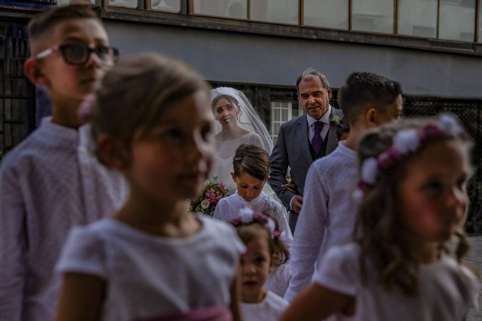 Niños en las boda