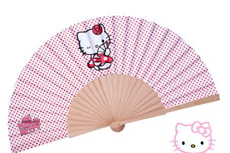 Abanico Hello Kitty